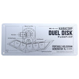 Yu-Gi-Oh! Limited Edition Duel Disk Schematic Fan-Plate