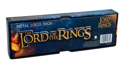 Lord Of The Rings: Metal Logo Sign