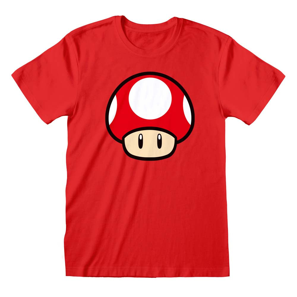 Nintendo Super Mario Power Up Mushroom Men's T-Shirt