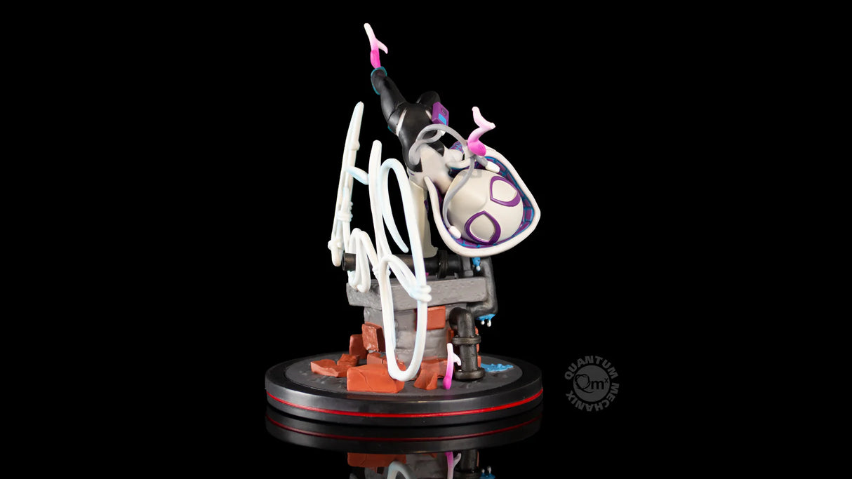 Marvel Ghost Spider 5x4 Inch QMX Elite Q-Fig Diorama