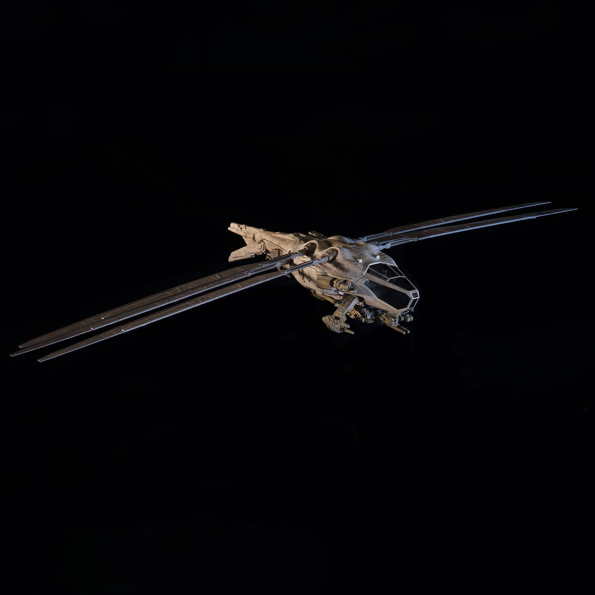 Dune Harkonnen Ornithopter Die-Cast Model Ship