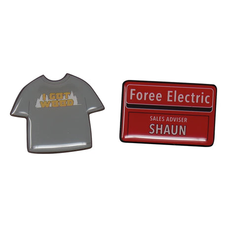 Shaun of the Dead Limited Edition Set of 2 Pin Badges