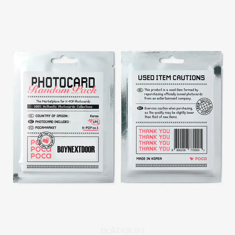 K-Pop Pocamarket Official Photocard Mystery Pack