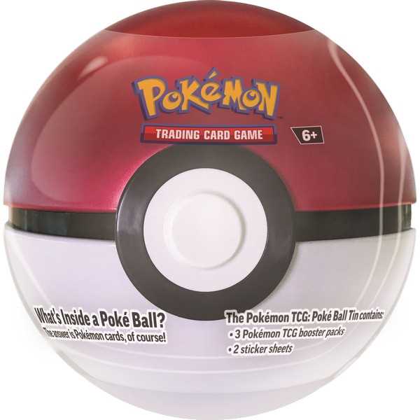 Pokemon Trading Card Game -  Poké Ball Tin (Series 9)