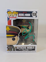 Rebel Moon Atticus Noble Funko Pop! Vinyl Figure #1538 Signed by Ed Skrein