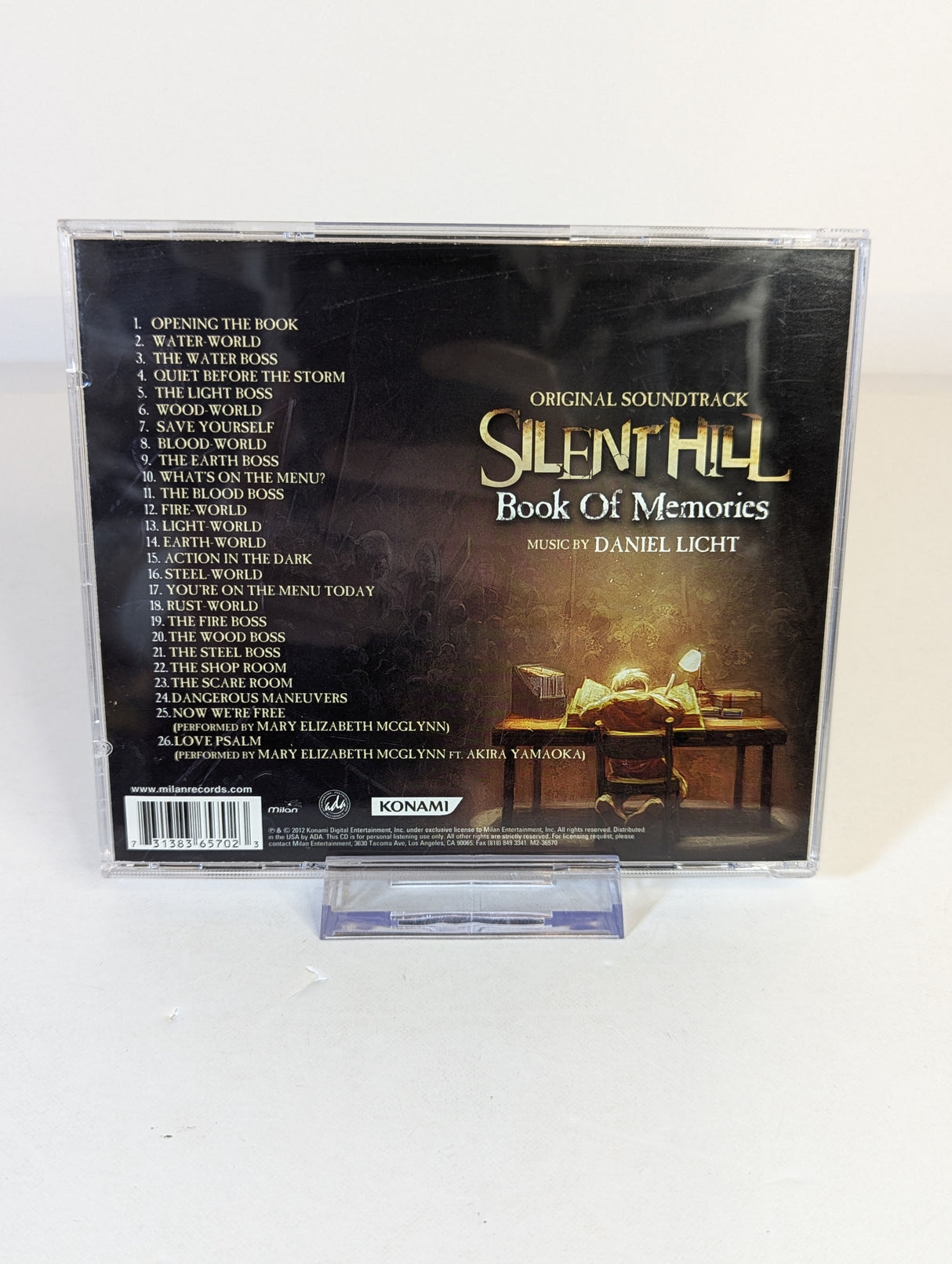 Silent Hill Book of Memories OST Soundtrack CD