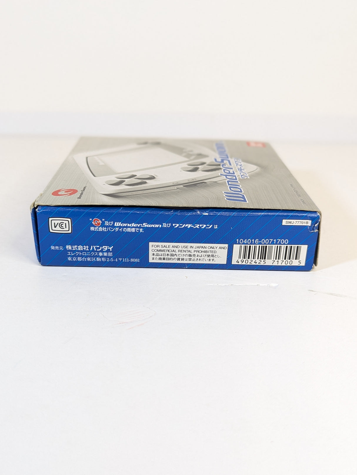 WonderSwan Skeleton Blue Portable Console