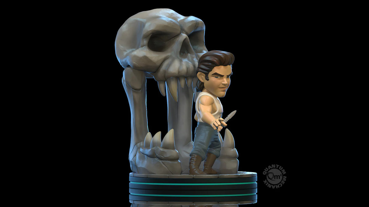 Big Trouble in Little China Jack Burton 5 Inch QMX Q-Fig Elite Diorama