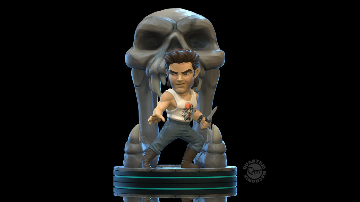 Big Trouble in Little China Jack Burton 5 Inch QMX Q-Fig Elite Diorama