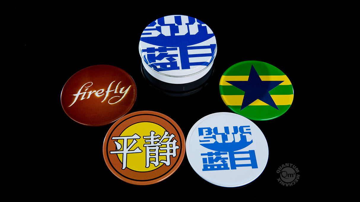 Firefly Logos Coaster Set