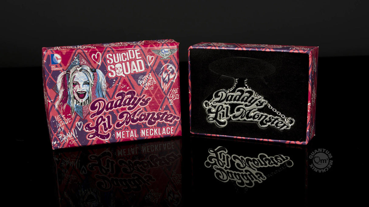 DC Comics Harley Quinn Daddy's Lil' Monster Necklace
