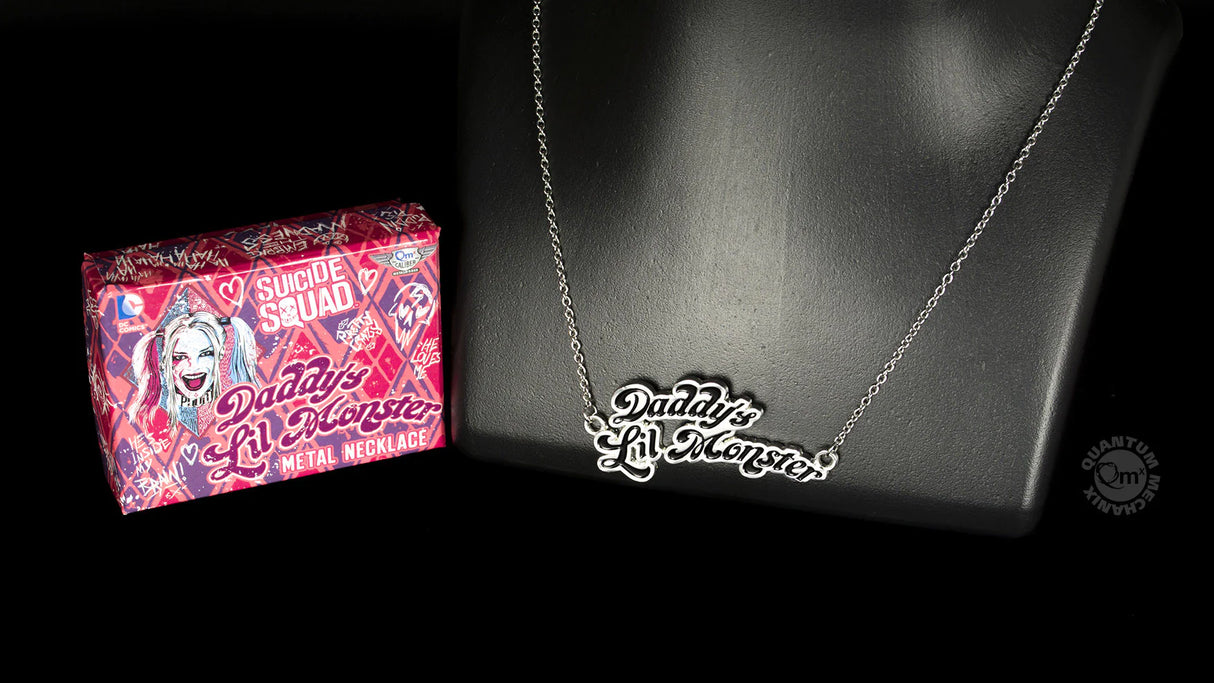 DC Comics Harley Quinn Daddy's Lil' Monster Necklace
