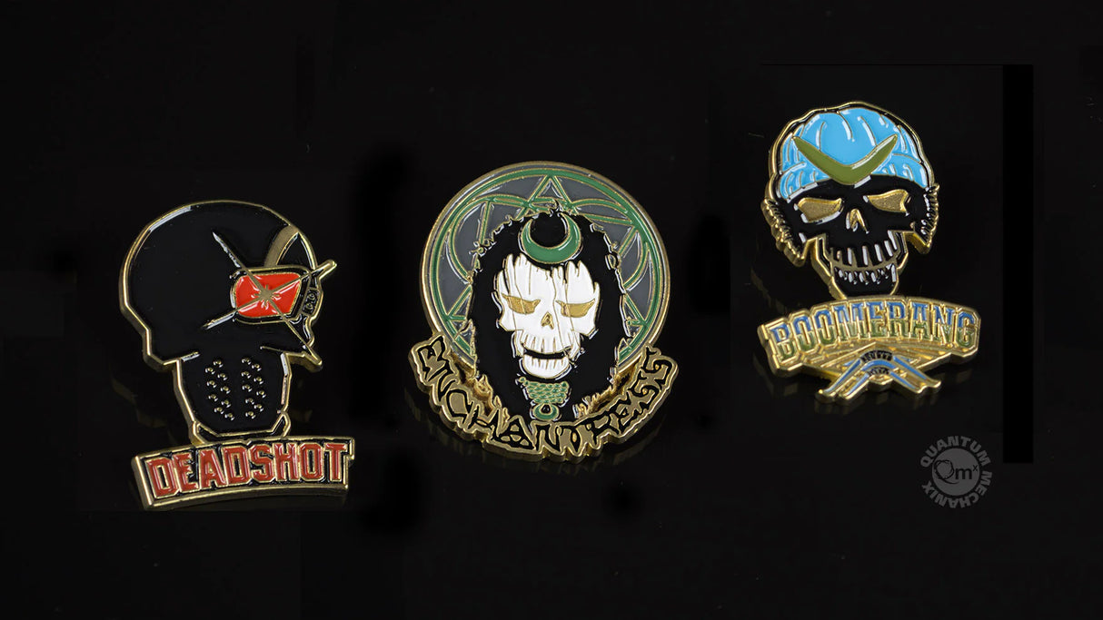 DC Comics Suicide Squad Lapel Pins (Set 1)