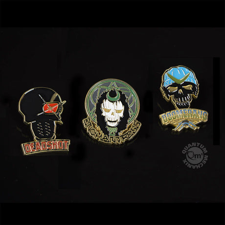 DC Comics Suicide Squad Lapel Pins (Set 1)