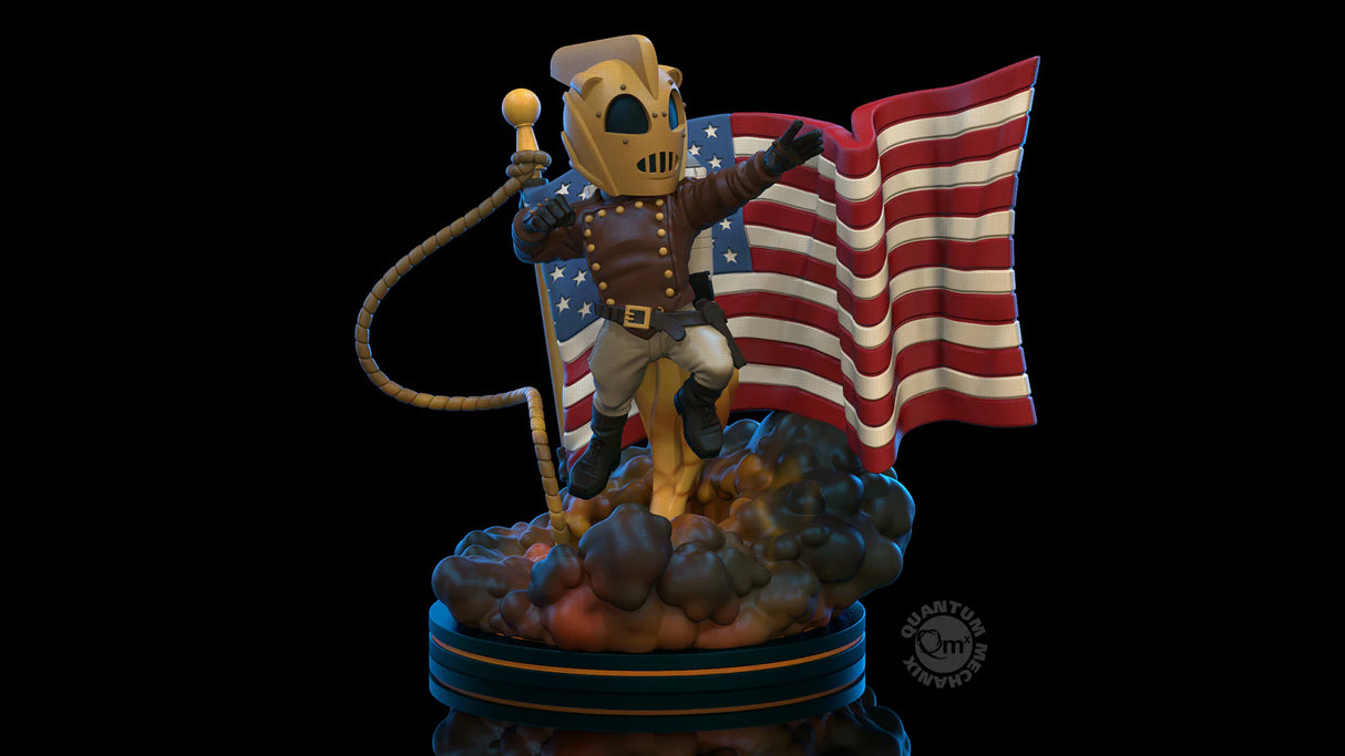 Disney The Rocketeer 5 Inch QMX Q-Fig Elite Diorama