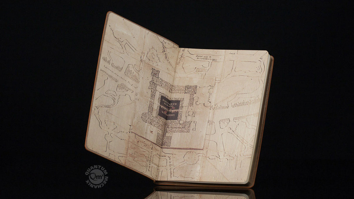 Harry Potter Marauder's Map 5.75 x 8 Inch Journal