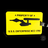 Star Trek USS Enterprise Luggage Q-Tag