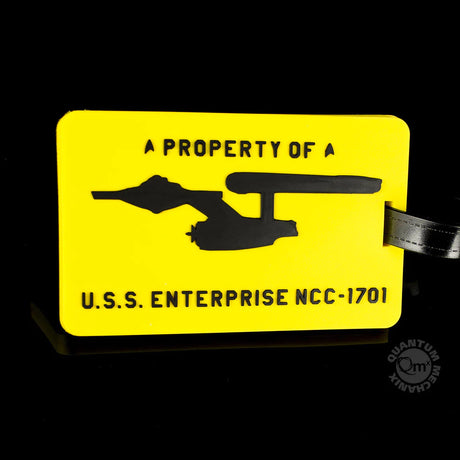 Star Trek USS Enterprise Luggage Q-Tag