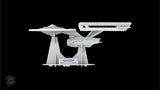 Star Trek USS Enterprise NCC-1701 Refit Qraftworks Puzzlefleet 3D Model Kit