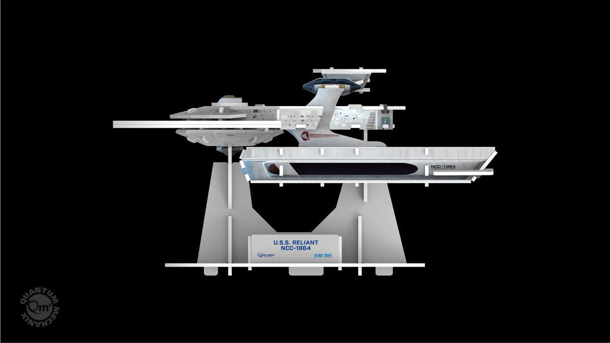 Star Trek U.S.S. Reliant NCC-1864 Qraftworks Puzzlefleet 3D Model Kit