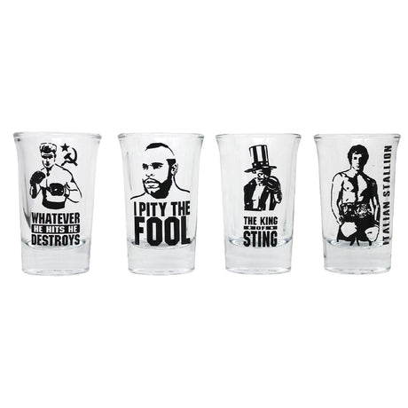 Rocky 45th Anniversary Shot Glasses