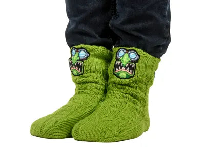 Warhammer Red Gobbo Slipper Socks