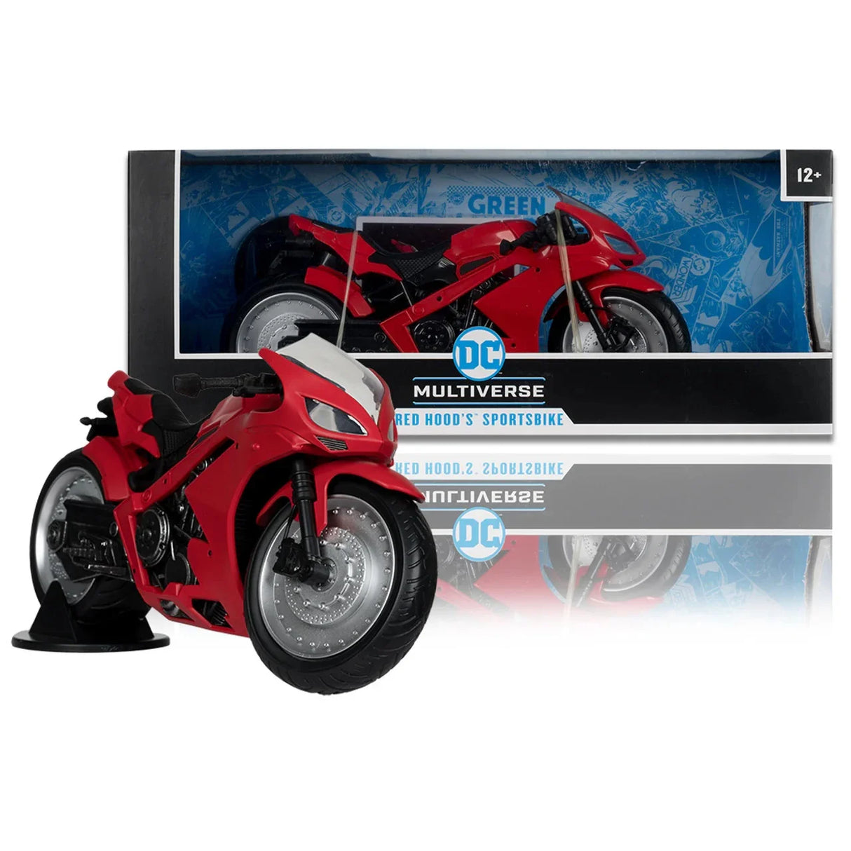DC Comics Red Hood's Sportsbike (Red Hood: Outlaw) DC Multiverse Action Figure