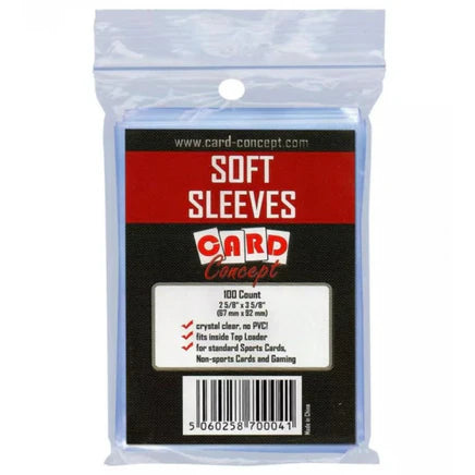 Card Concept Trading Card Soft Sleeves 100-Pack