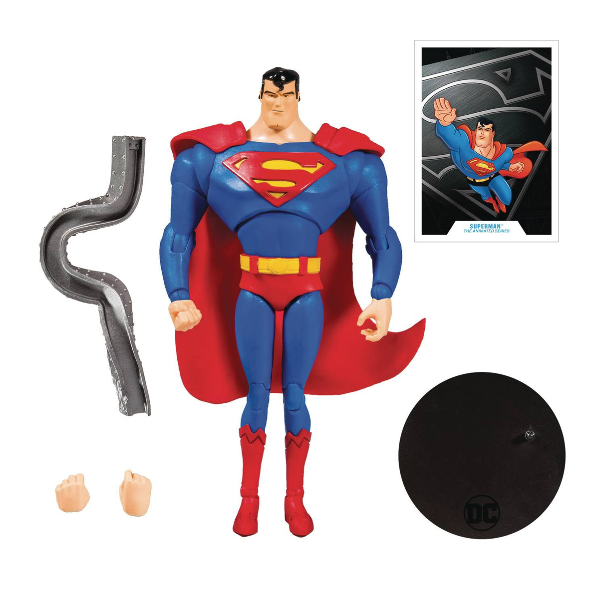 DC Comics Animated Superman 7In Scale Action Figure