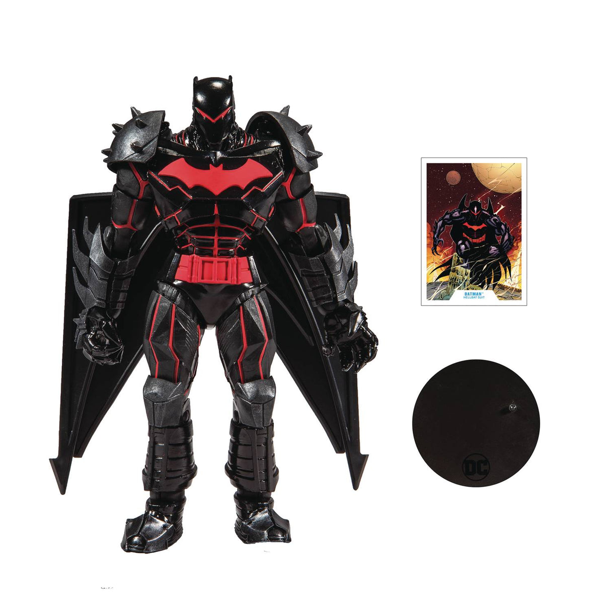 DC Comics Armored Hellbat 7In Scale Action Figure