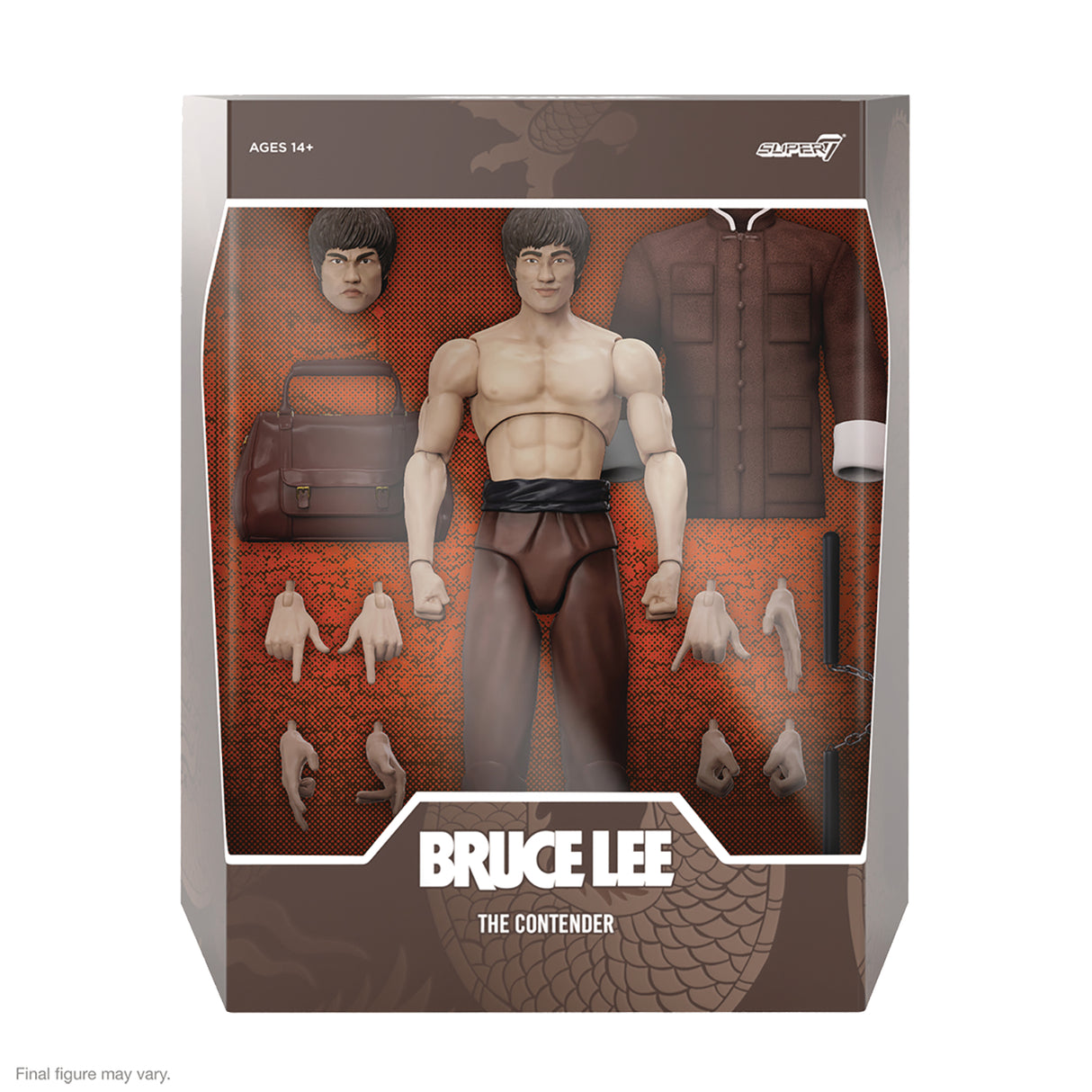 Bruce Lee Ultimates W2 The Contender Action Figure