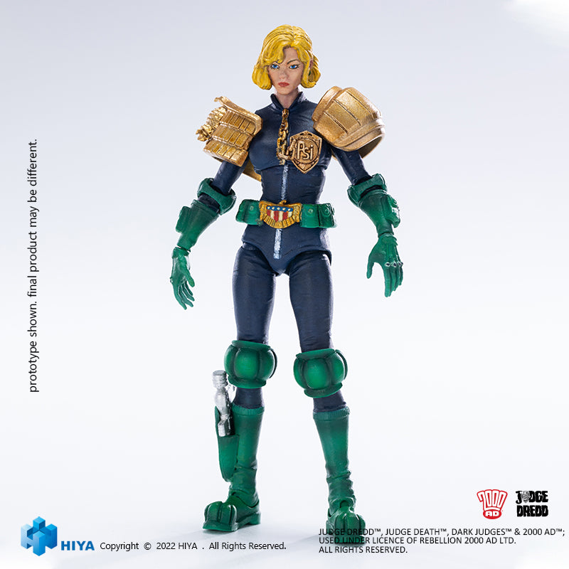 Judge Dredd Judge Anderson & Lawmaster Mk II Previews Exclusive 1/18 Action Figure Set