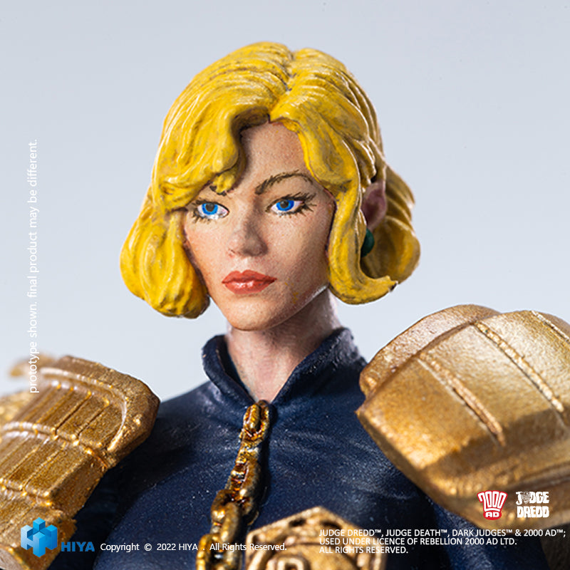 Judge Dredd Judge Anderson & Lawmaster Mk II Previews Exclusive 1/18 Action Figure Set
