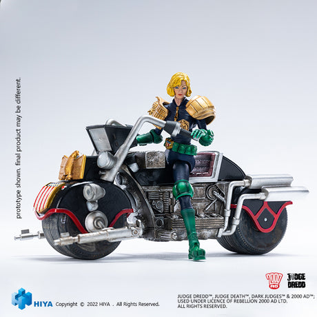 Judge Dredd Judge Anderson & Lawmaster Mk II Previews Exclusive 1/18 Action Figure Set
