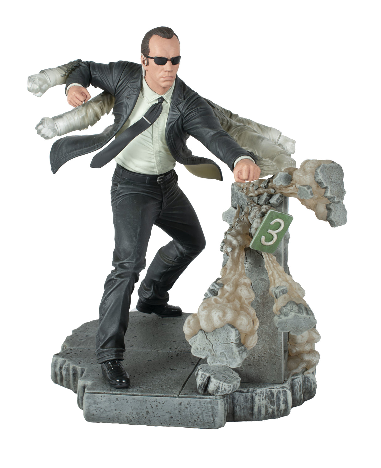 The Matrix Gallery Agent Smith PVS Statue