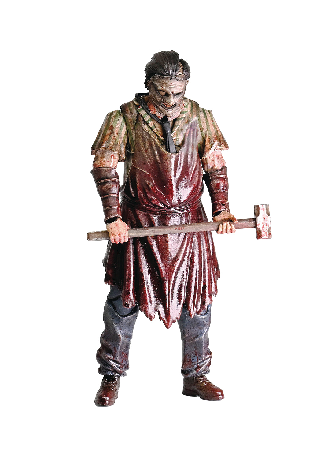 Texas Chainsaw Massacre Thomas Brown Hewitt Slaughter Version 1/18 Scale Action Figure