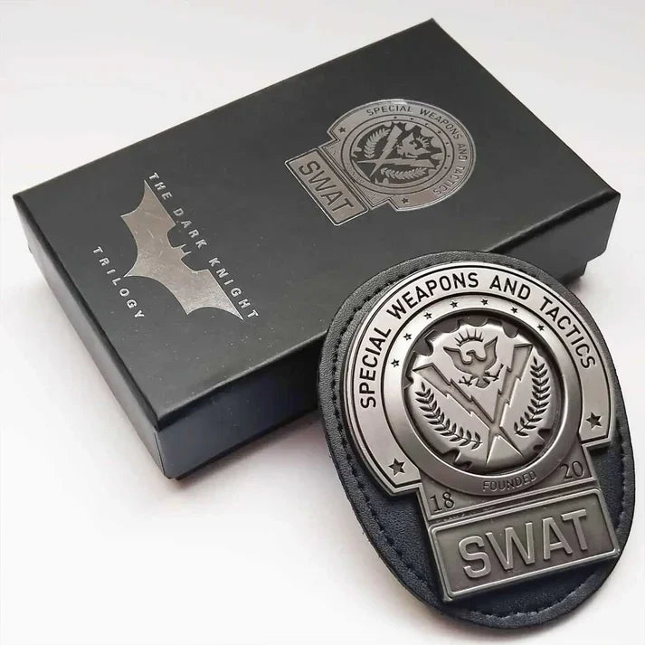 Batman The Dark Knight Replica Gotham City SWAT Badge
