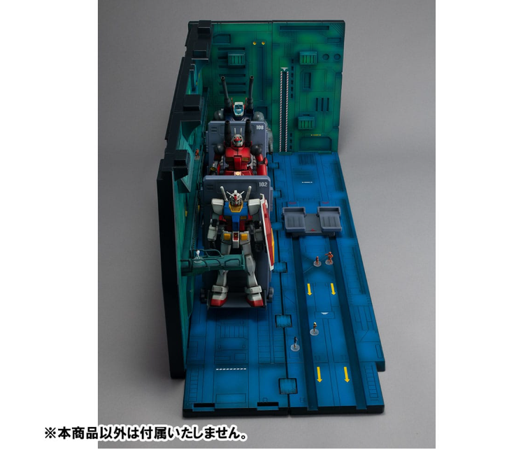 Mobile Suit Gundam SEED White Base Catapult Deck Anime Edition Realistic Model Series Diorama 1/144