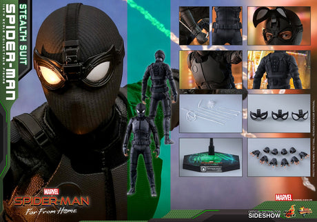 Marvel: Spider-Man (Stealth Suit): 1/6 Scale Hot Toys Collectible Figure