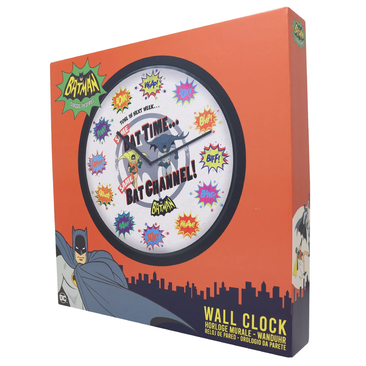 DC Comics Batman BAT TIME Wall Clock