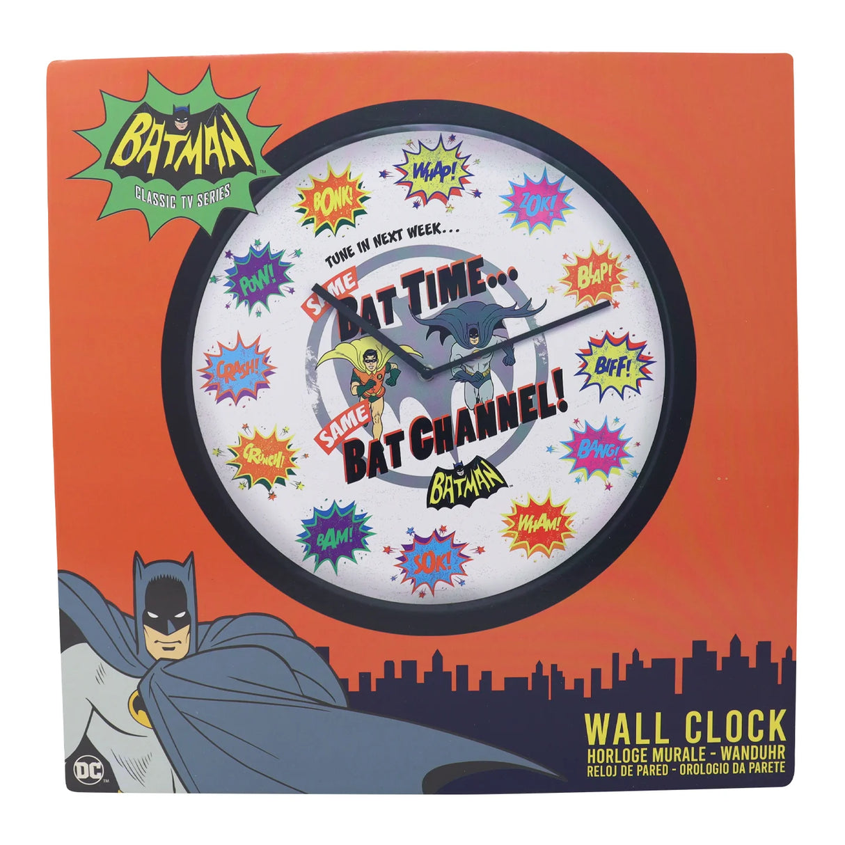 DC Comics Batman BAT TIME Wall Clock