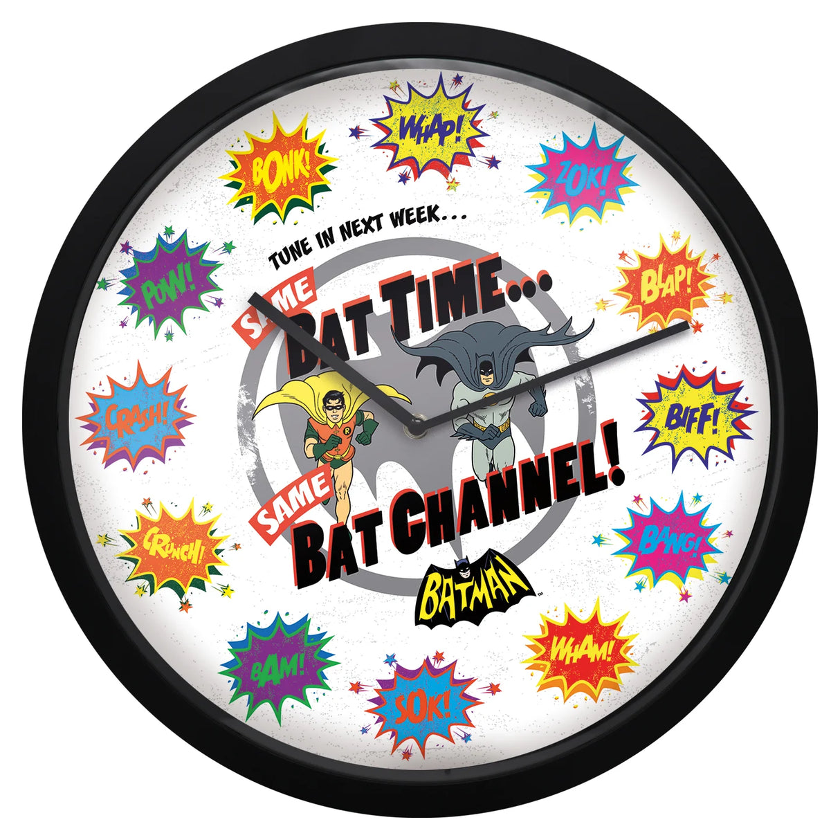 DC Comics Batman BAT TIME Wall Clock