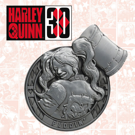 DC Harley Quinn Limited Edition 30th Anniversary Medallion