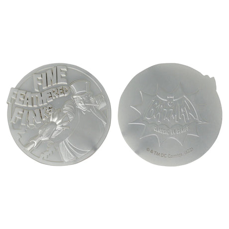 DC Comics Batman The Penguin Limited Edition .999 Silver Plated Medallion