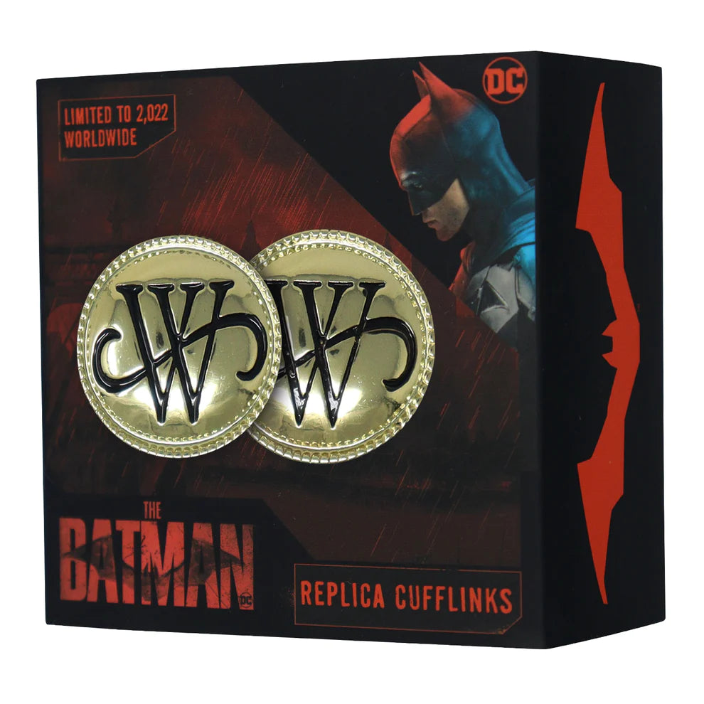 DC Comics The Batman Limited Edition Replica Wayne Cufflinks