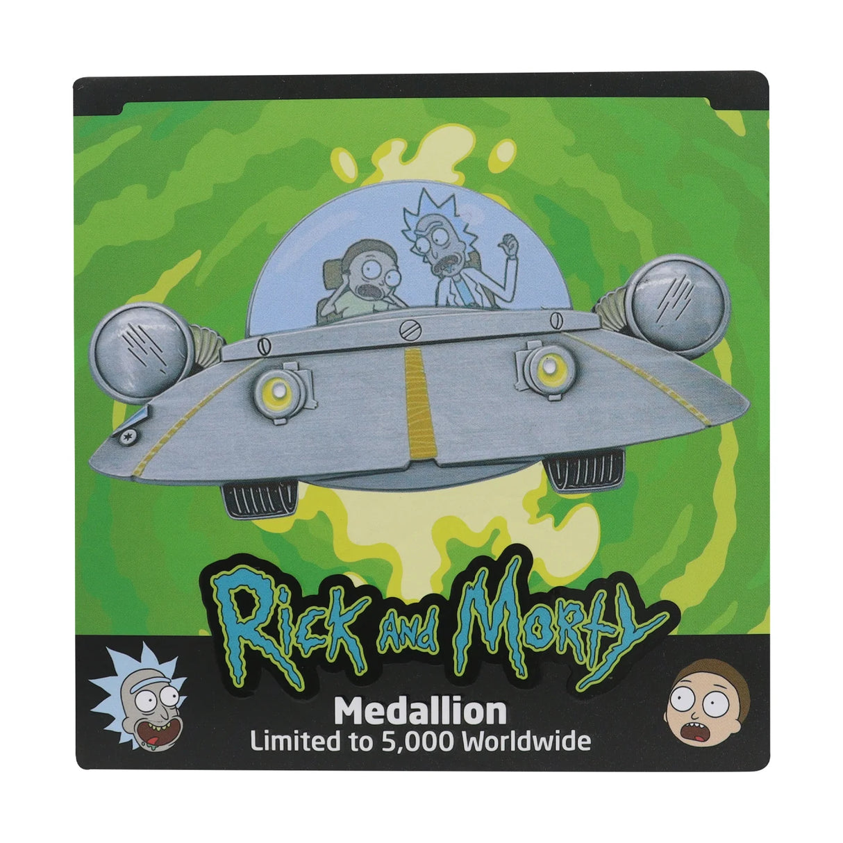 Rick & Morty Limited Edition Medallion