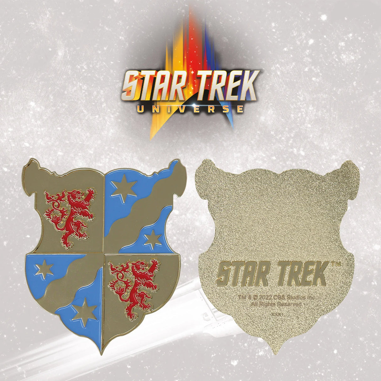 Star Trek Limited Edition Picard Family Crest Medallion