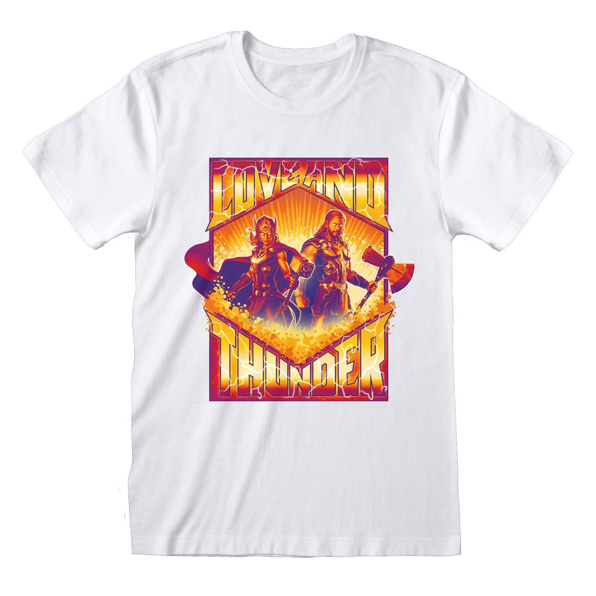 Marvel Thor Love and Thunder Team Stance T-Shirt