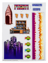 Teenage Mutant Ninja Turtles Retro Arcade Game Fridge Magnets