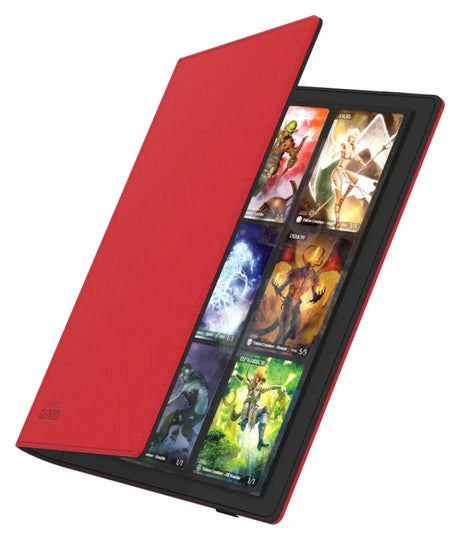Ultimate Guard Flexxfolio Xenoskin Trading Card Binder (Red) (18-Pocket/360 Card Capacity)